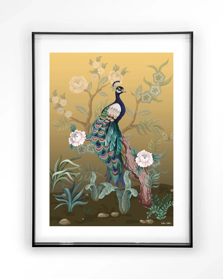 Peacock - Moderne Wanddecoratie | Artprint, Glass Art & Wandkleed