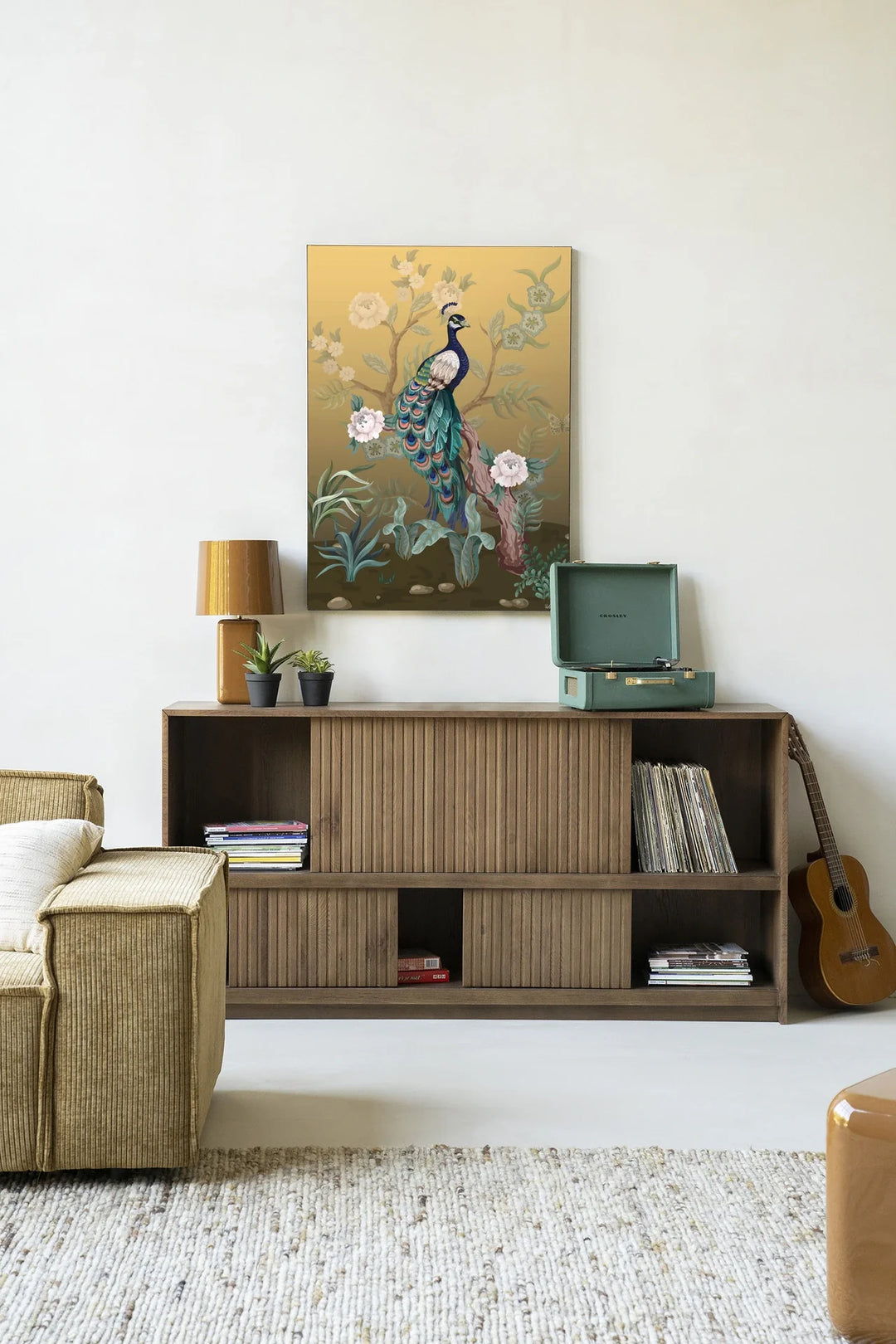 Peacock - Moderne Wanddecoratie | Artprint, Glass Art & Wandkleed