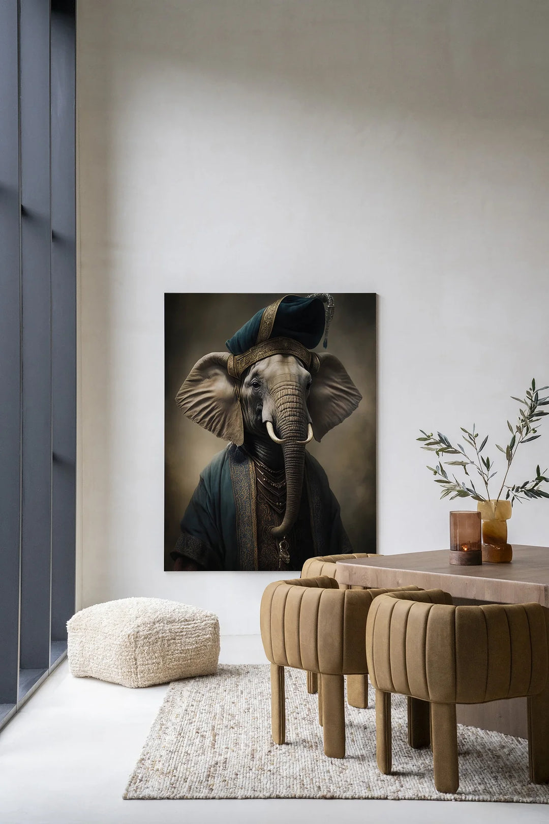 Elephant - Moderne Wanddecoratie | Artprint, Glass Art & Wandkleed