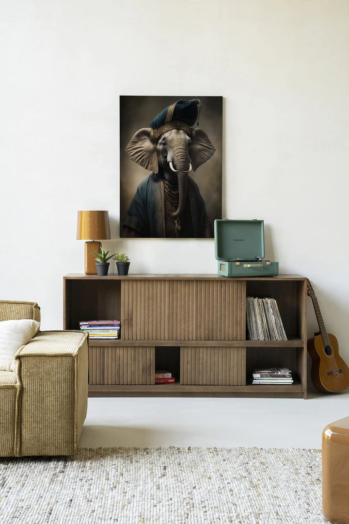 Elephant - Moderne Wanddecoratie | Artprint, Glass Art & Wandkleed