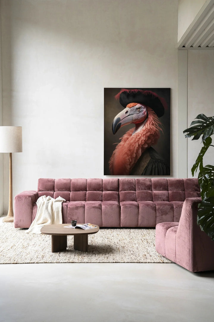 Flamingo - Moderne Wanddecoratie | Artprint, Glass Art & Wandkleed