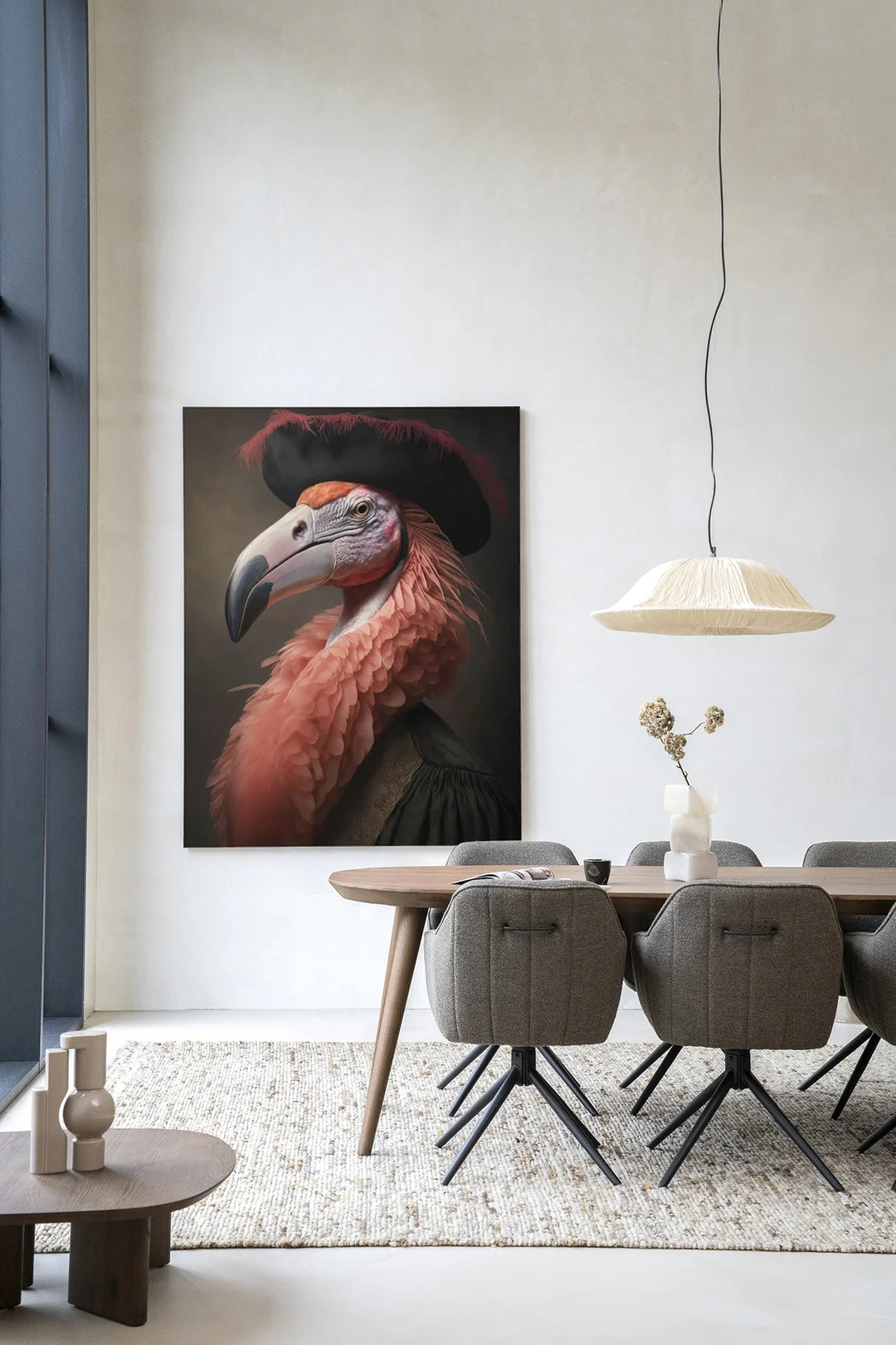 Flamingo - Moderne Wanddecoratie | Artprint, Glass Art & Wandkleed