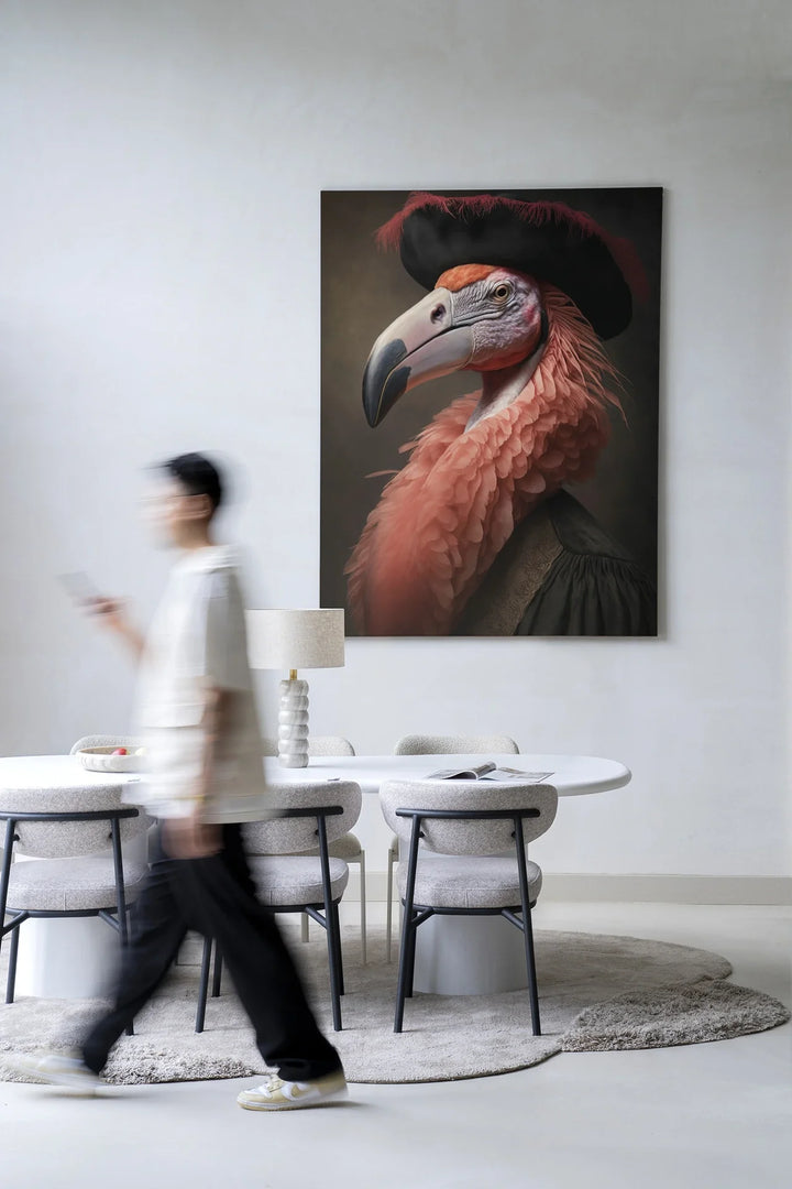 Flamingo - Moderne Wanddecoratie | Artprint, Glass Art & Wandkleed