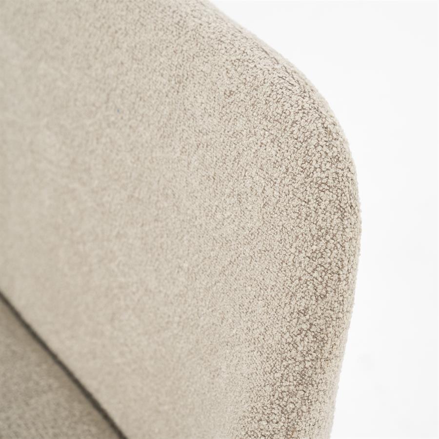 Eetkamerbank Fika | Taupe Stof
