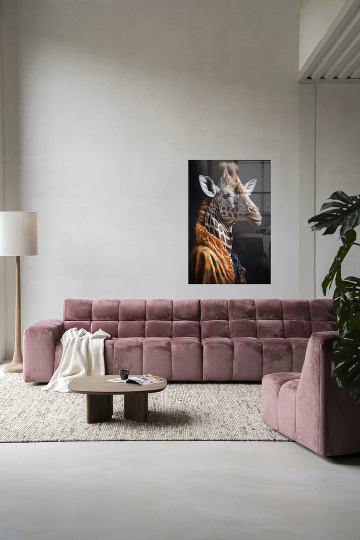 Giraffe - Moderne Wanddecoratie | Artprint, Glass Art & Wandkleed