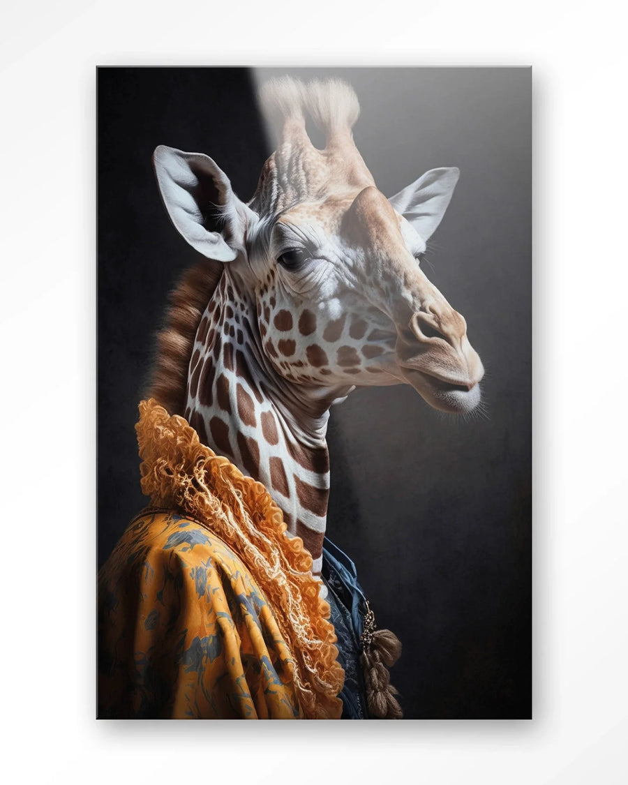 Giraffe - Moderne Wanddecoratie | Artprint, Glass Art & Wandkleed
