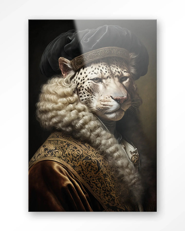 Snow Leopard - Moderne Wanddecoratie | Artprint, Glass Art & Wandkleed