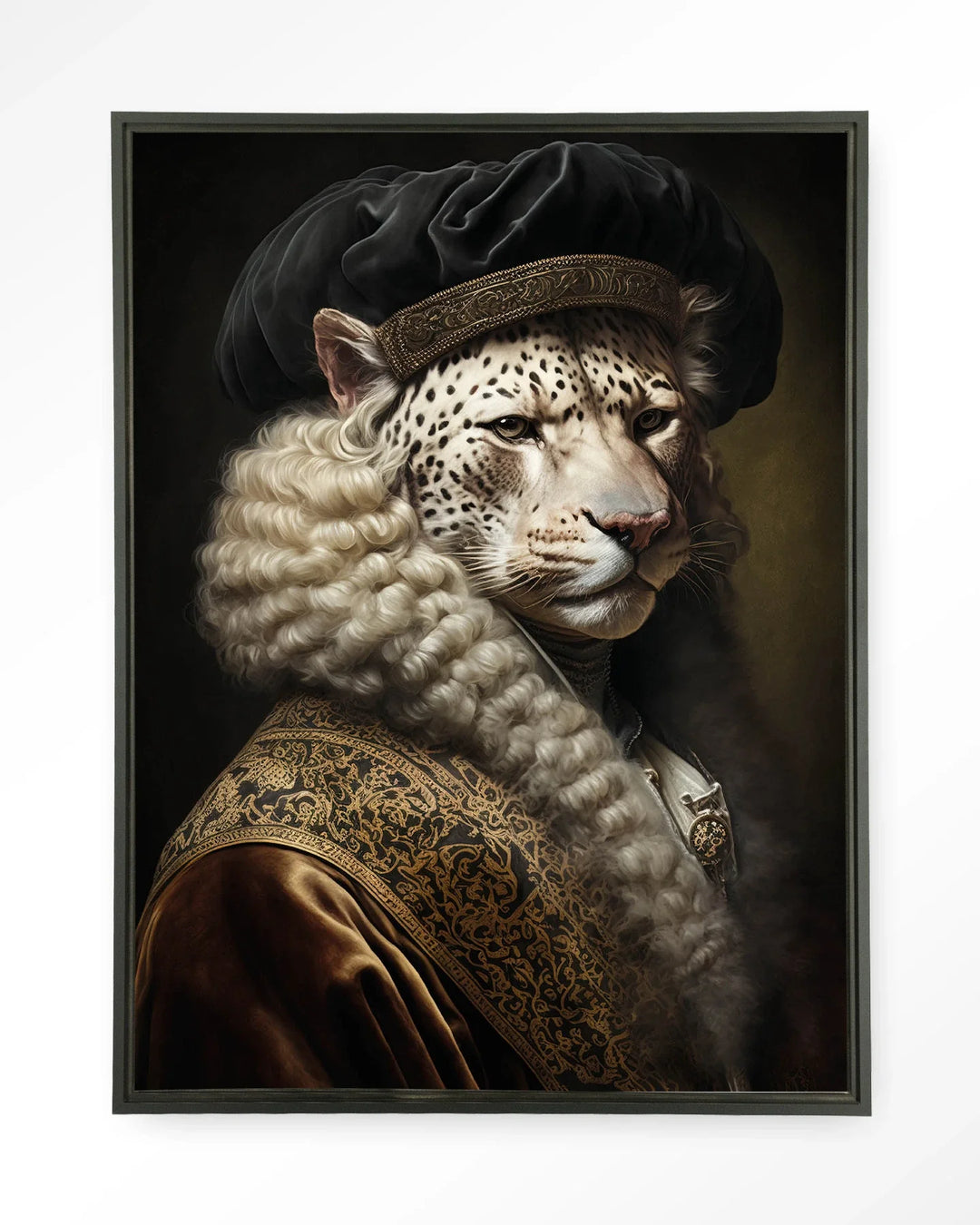 Snow Leopard - Moderne Wanddecoratie | Artprint, Glass Art & Wandkleed