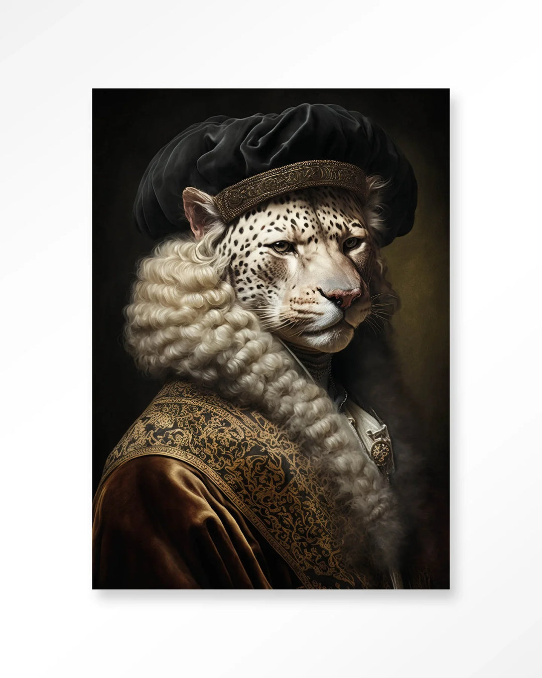 Snow Leopard - Moderne Wanddecoratie | Artprint, Glass Art & Wandkleed
