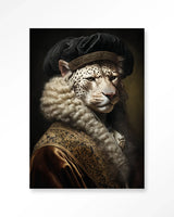 Snow Leopard - Moderne Wanddecoratie | Artprint, Glass Art & Wandkleed