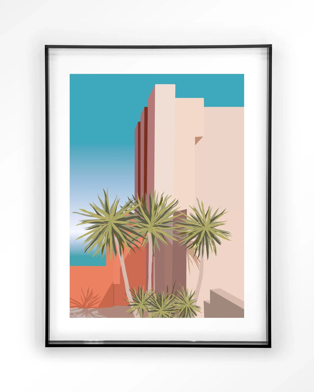 Tropical Place - Moderne Wanddecoratie | Artprint, Glass Art & Wandkleed