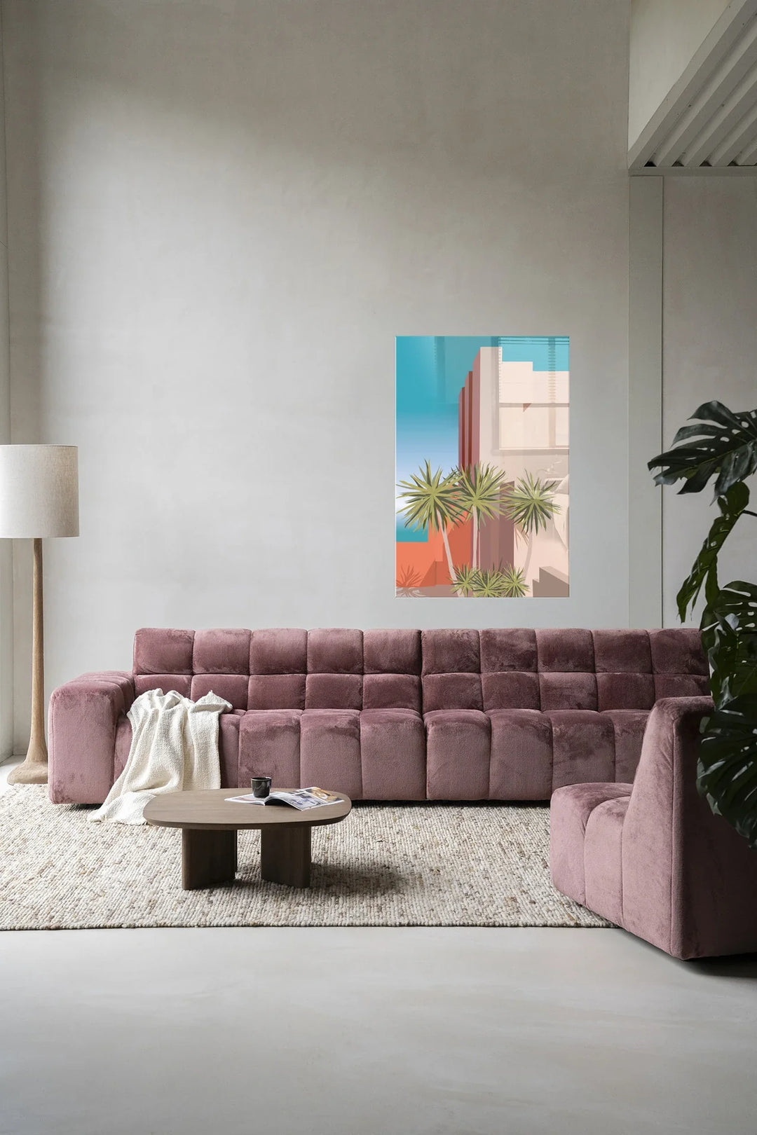 Tropical Place - Moderne Wanddecoratie | Artprint, Glass Art & Wandkleed