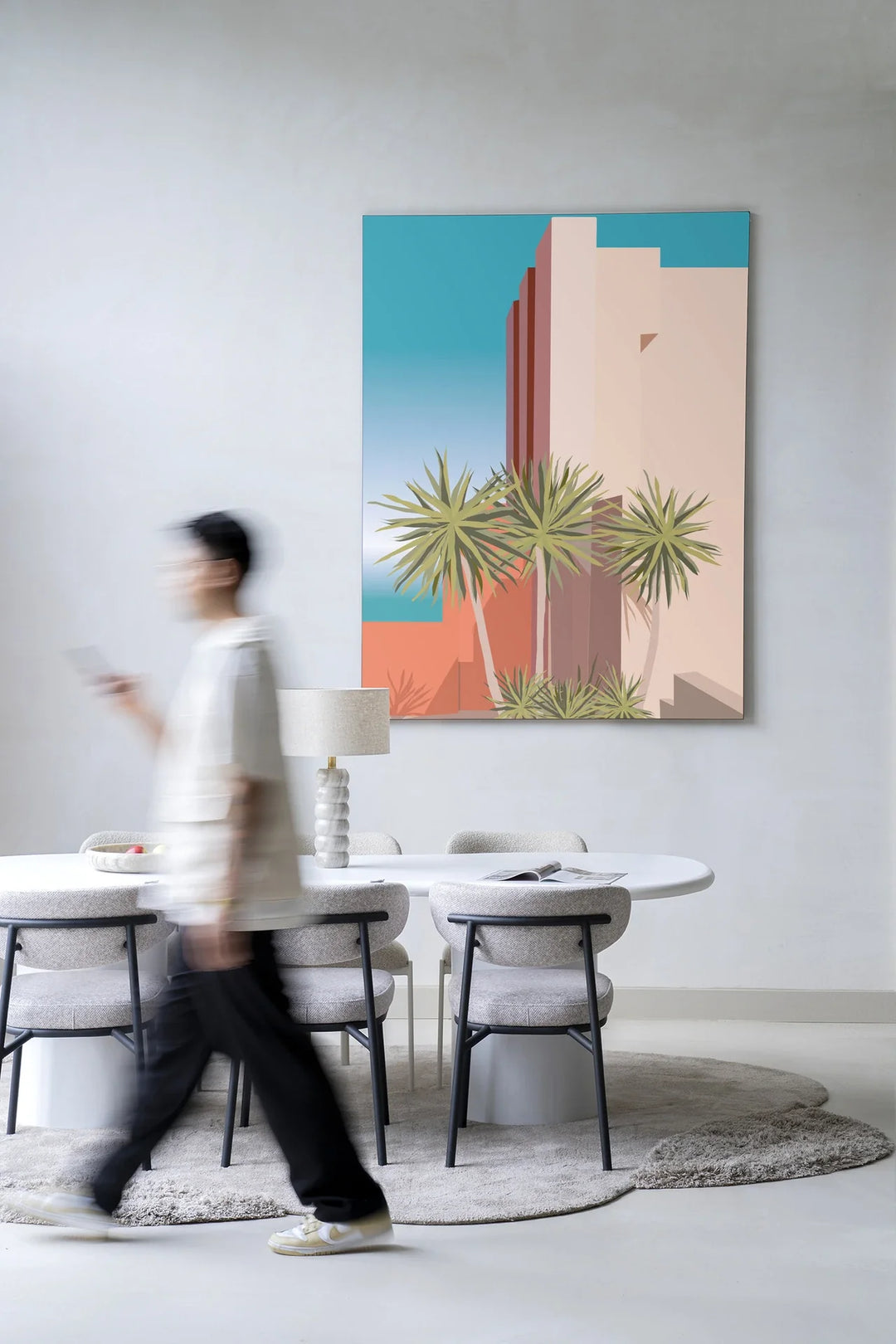 Tropical Place - Moderne Wanddecoratie | Artprint, Glass Art & Wandkleed