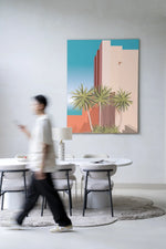 Tropical Place - Moderne Wanddecoratie | Artprint, Glass Art & Wandkleed