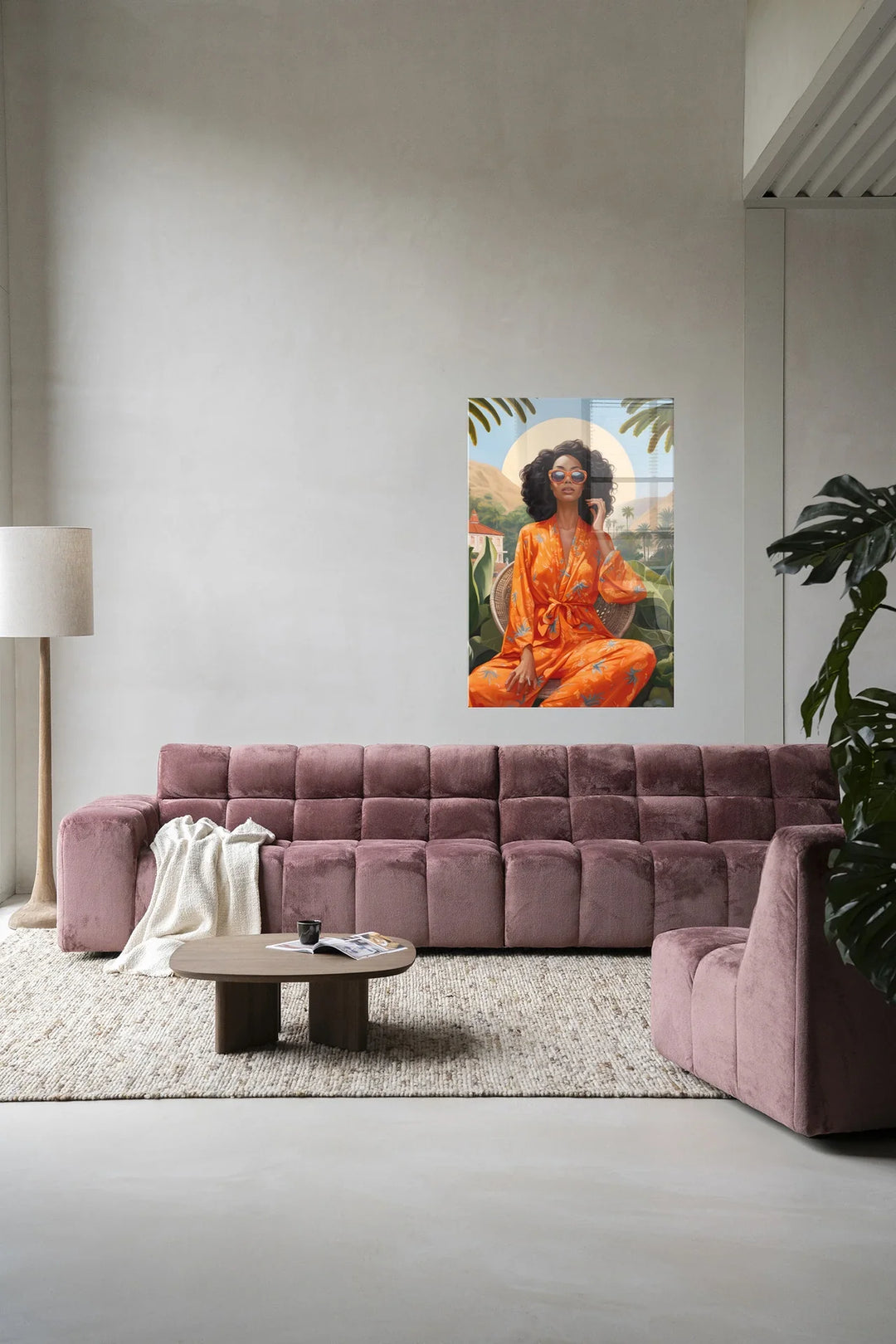 Mia - Moderne Wanddecoratie | Artprint, Glass Art & Wandkleed