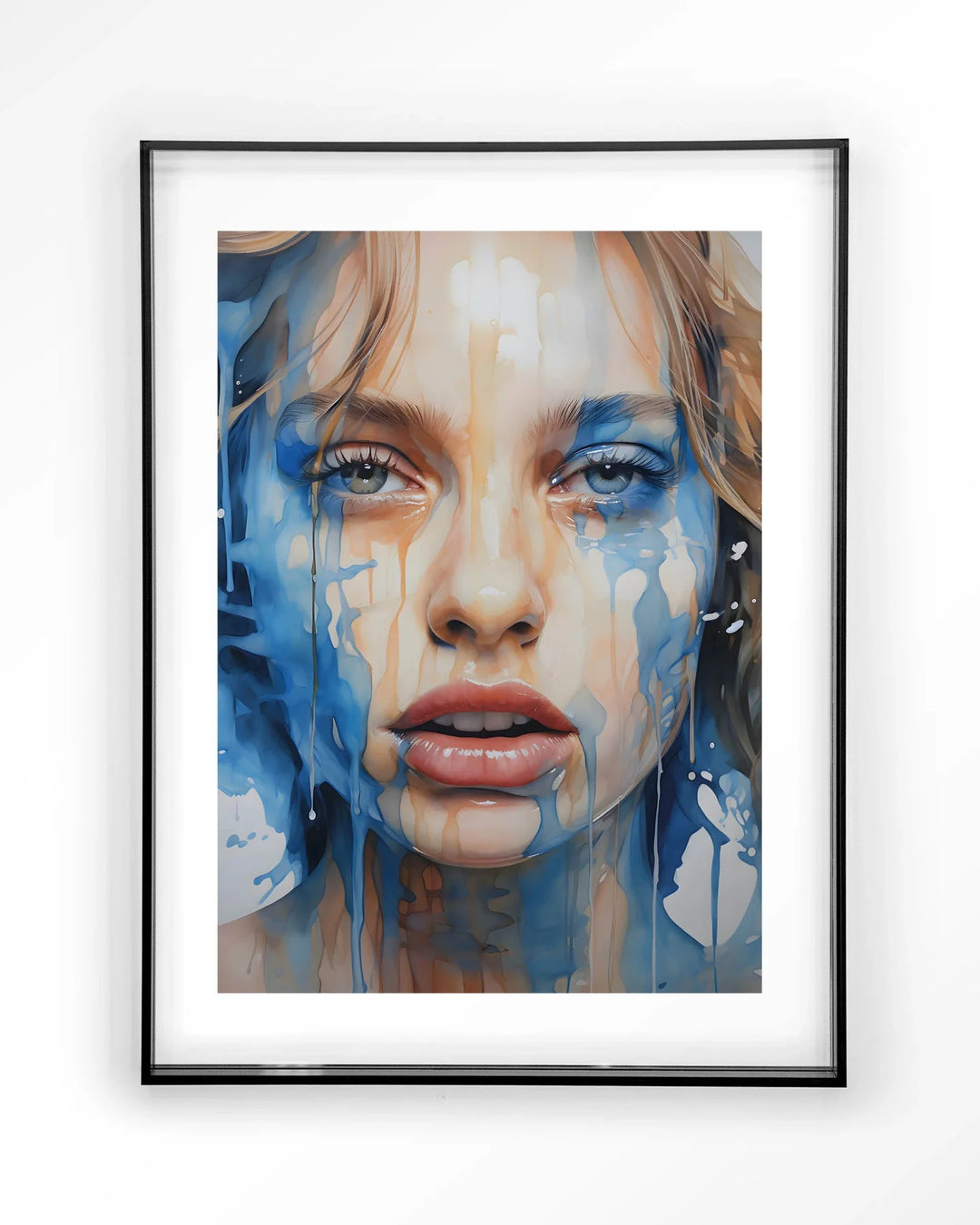 Aqua - Moderne Wanddecoratie | Artprint, Glass Art & Wandkleed