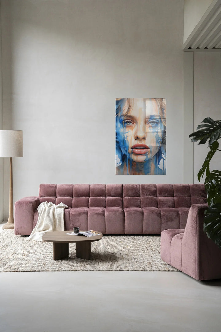 Aqua - Moderne Wanddecoratie | Artprint, Glass Art & Wandkleed