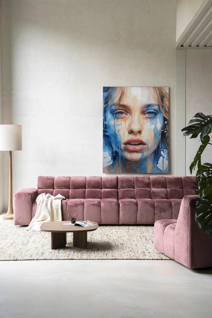 Aqua - Moderne Wanddecoratie | Artprint, Glass Art & Wandkleed