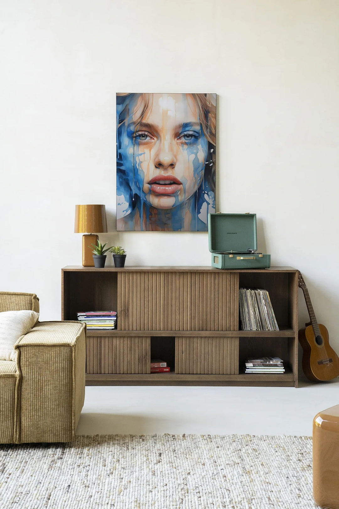 Aqua - Moderne Wanddecoratie | Artprint, Glass Art & Wandkleed