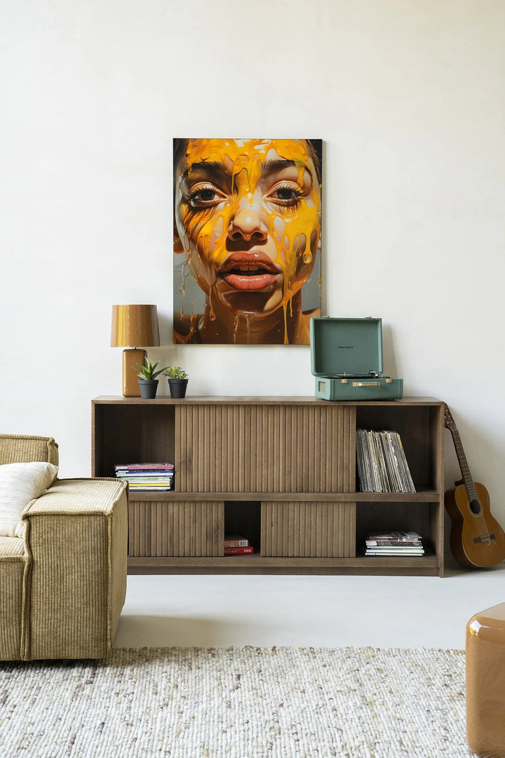Honey - Moderne Wanddecoratie | Artprint, Glass Art & Wandkleed