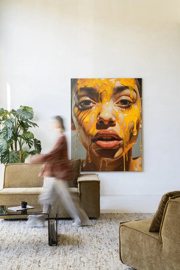 Honey - Moderne Wanddecoratie | Artprint, Glass Art & Wandkleed