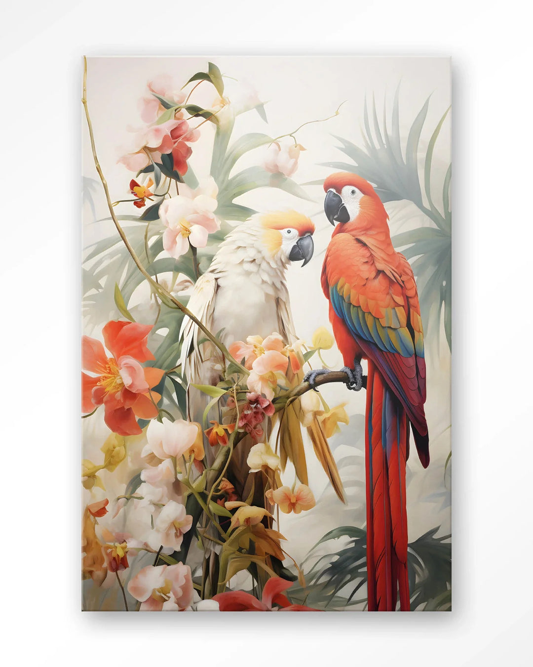Lovebirds - Moderne Wanddecoratie | Artprint, Glass Art & Wandkleed