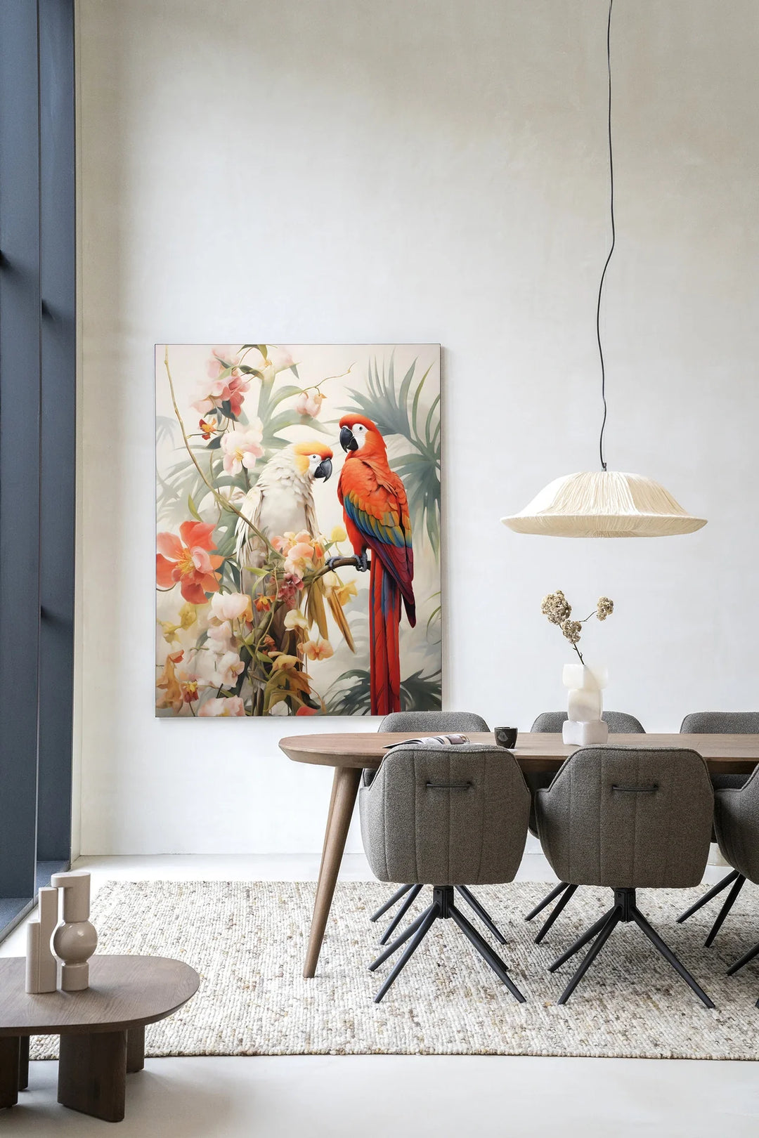 Lovebirds - Moderne Wanddecoratie | Artprint, Glass Art & Wandkleed