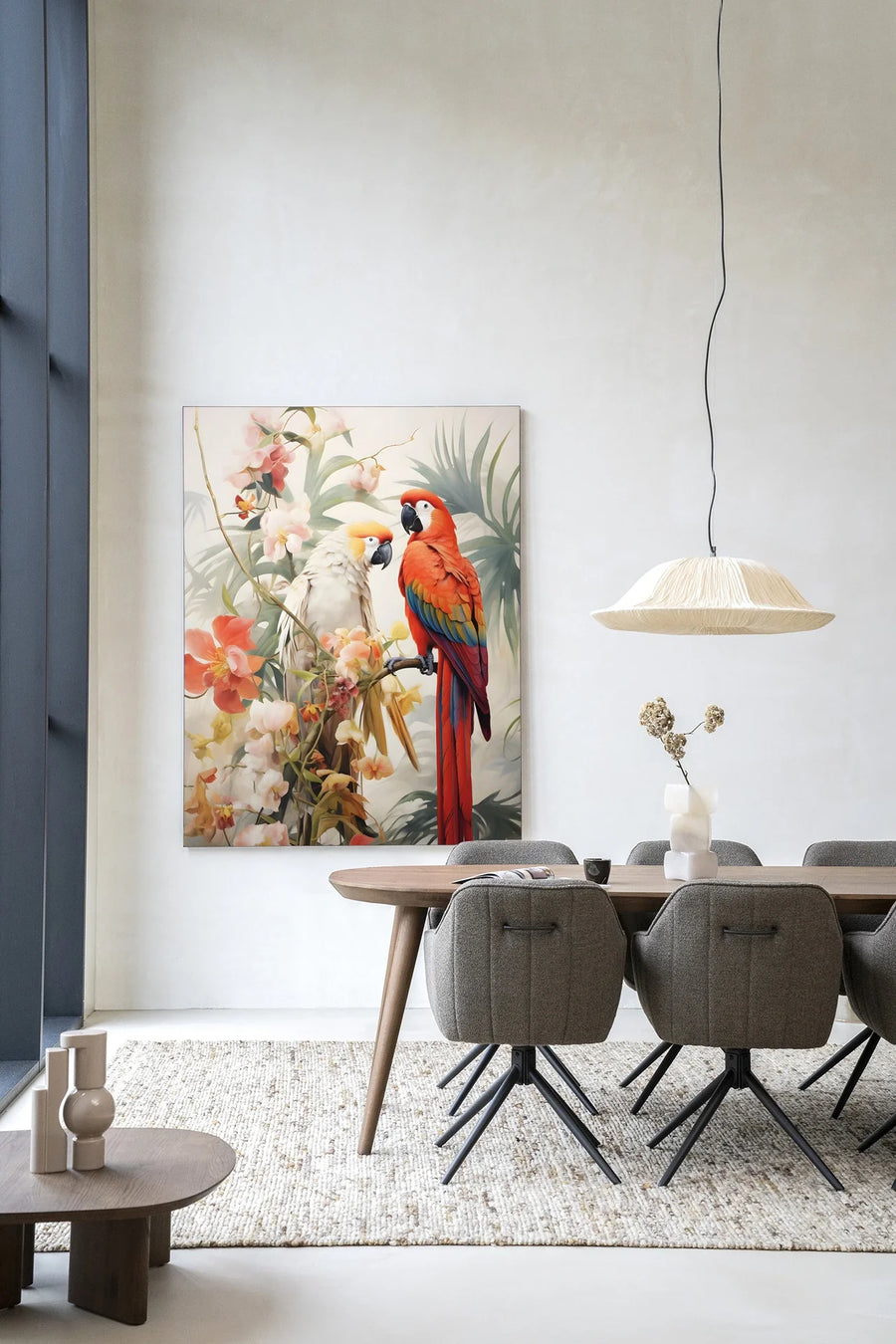 Lovebirds - Moderne Wanddecoratie | Artprint, Glass Art & Wandkleed