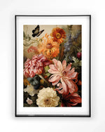 Vintage Flowers - Moderne Wanddecoratie | Artprint, Glass Art & Wandkleed