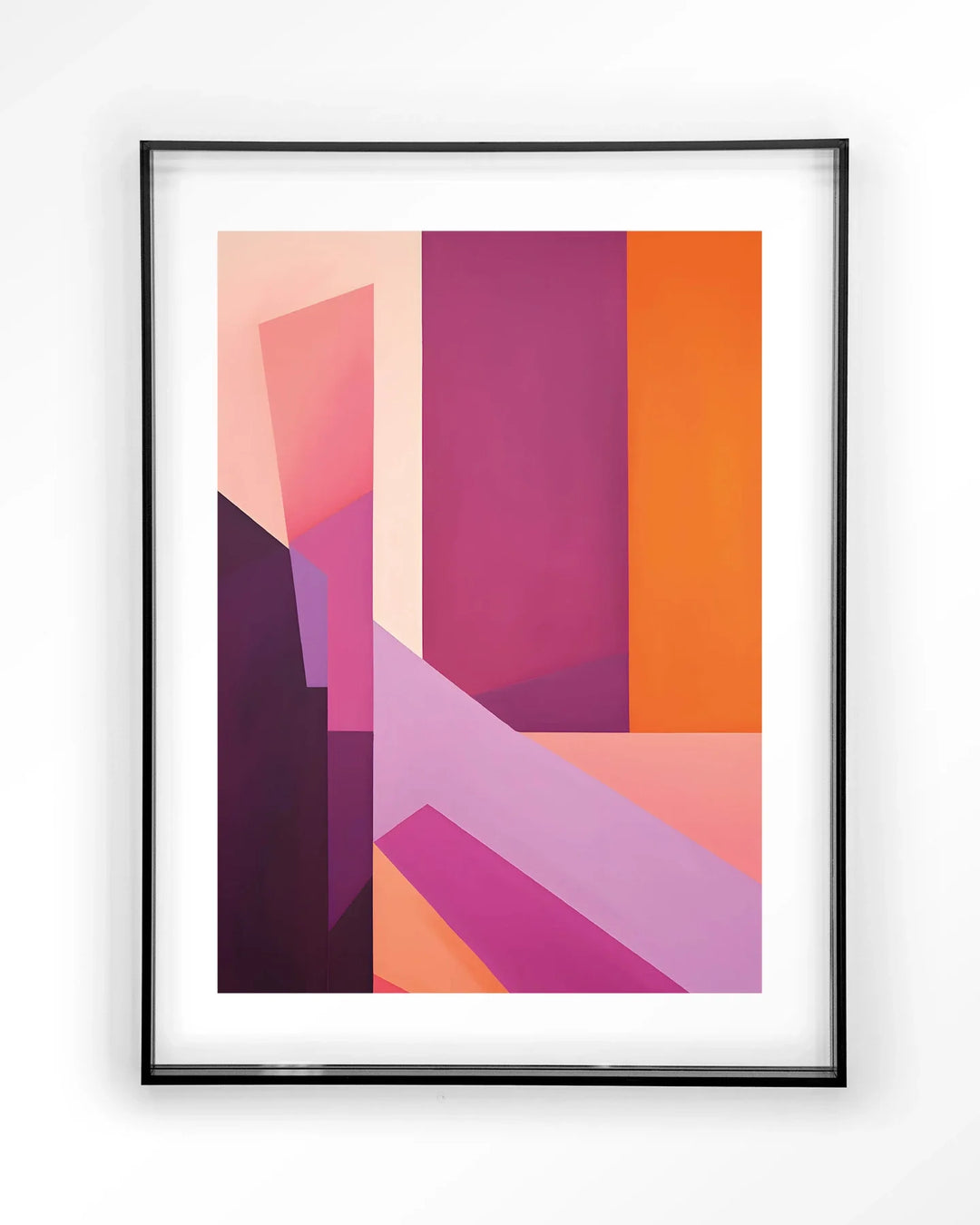 Folded Lines - Moderne Wanddecoratie | Artprint, Glass Art & Wandkleed