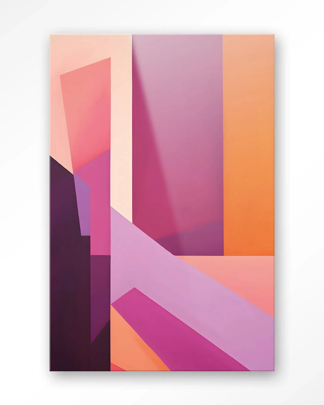 Folded Lines - Moderne Wanddecoratie | Artprint, Glass Art & Wandkleed