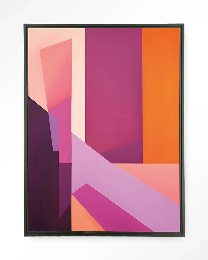 Folded Lines - Moderne Wanddecoratie | Artprint, Glass Art & Wandkleed