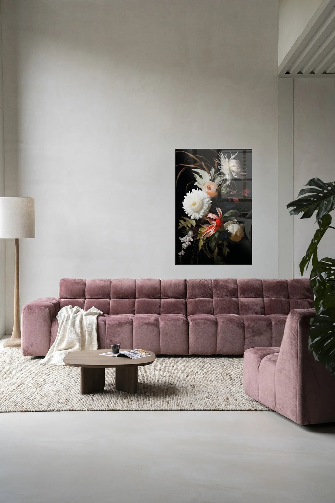Flower selection - Moderne Wanddecoratie | Artprint, Glass Art & Wandkleed