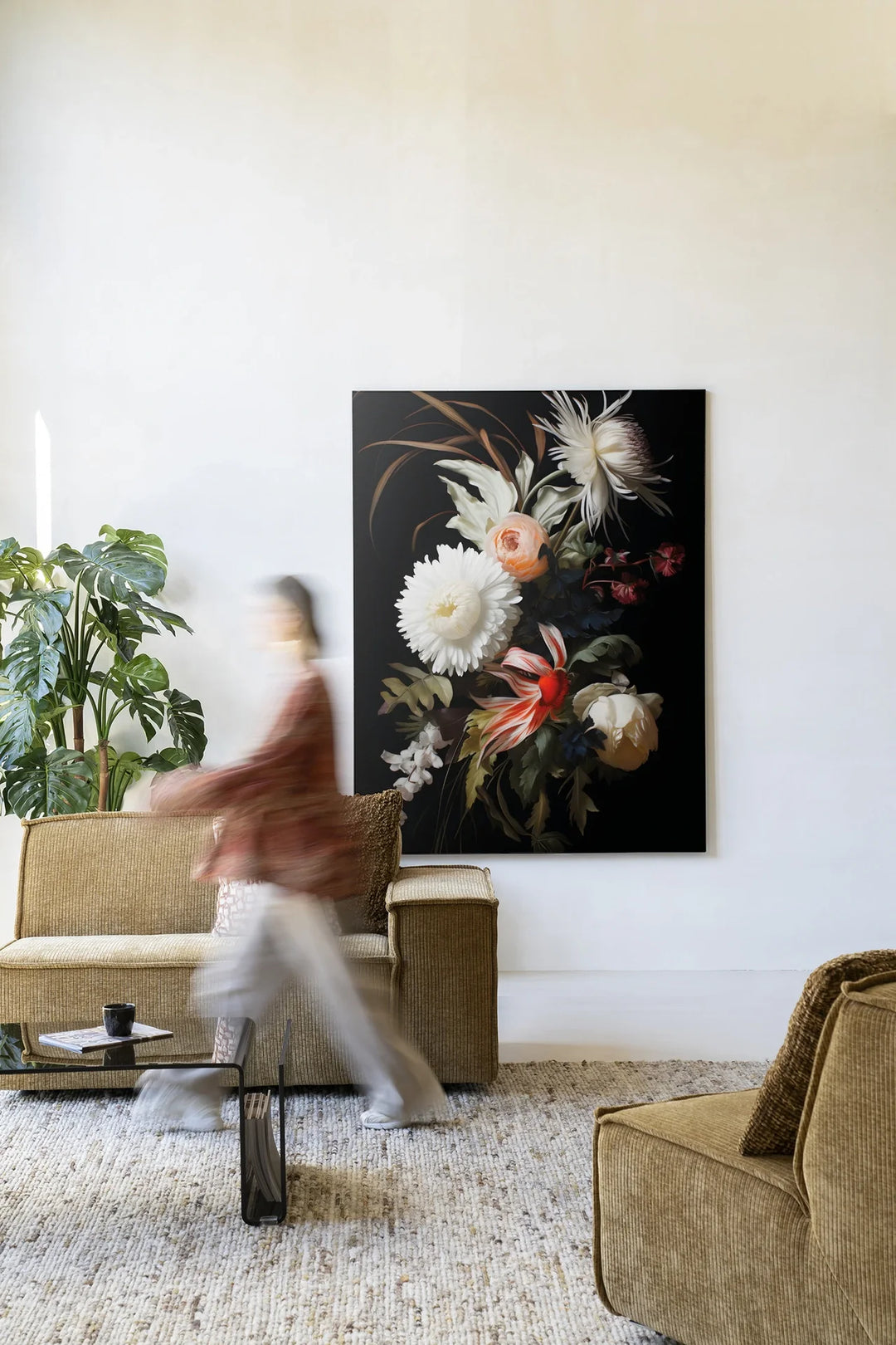 Flower selection - Moderne Wanddecoratie | Artprint, Glass Art & Wandkleed