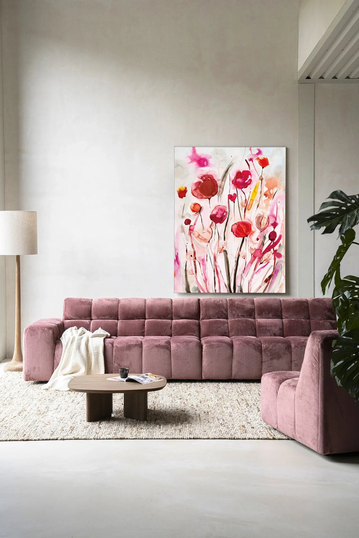 Spring Flowers - Moderne Wanddecoratie | Artprint, Glass Art & Wandkleed