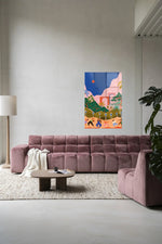Dancing In Paradise - Moderne Wanddecoratie | Artprint, Glass Art & Wandkleed