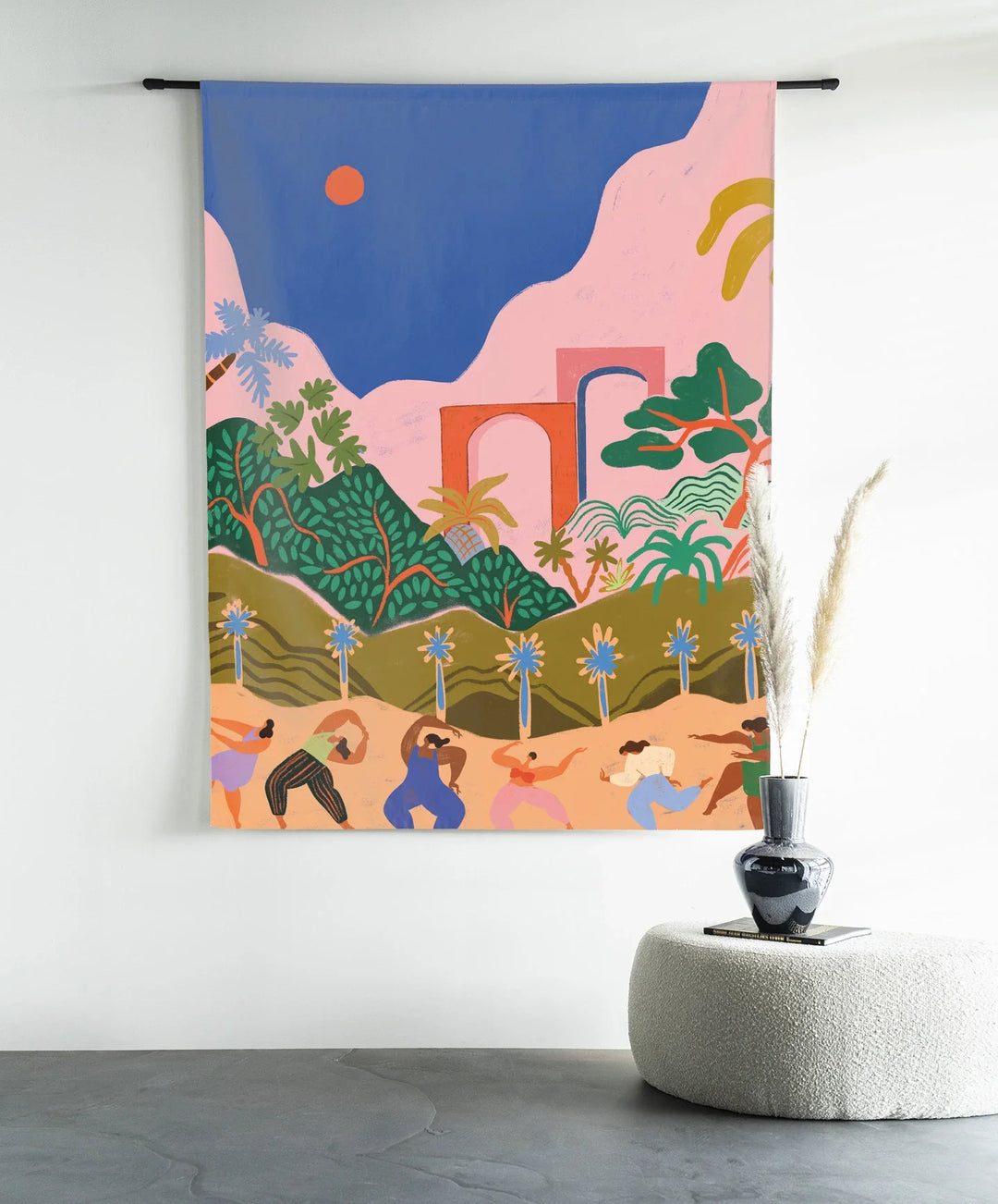 Dancing In Paradise - Moderne Wanddecoratie | Artprint, Glass Art & Wandkleed