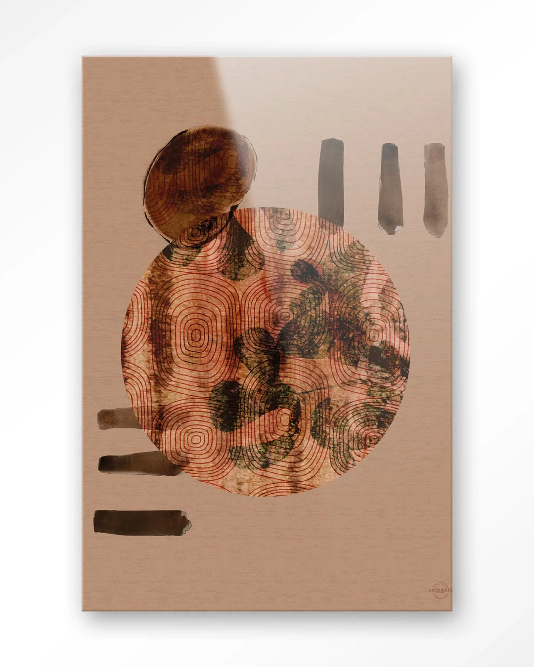 Wabi-Sabi Lifelines - Moderne Wanddecoratie | Artprint, Glass Art & Wandkleed