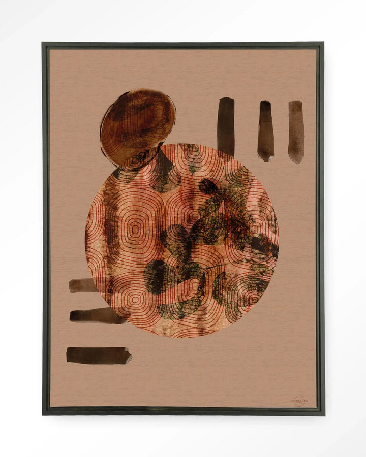Wabi-Sabi Lifelines - Moderne Wanddecoratie | Artprint, Glass Art & Wandkleed