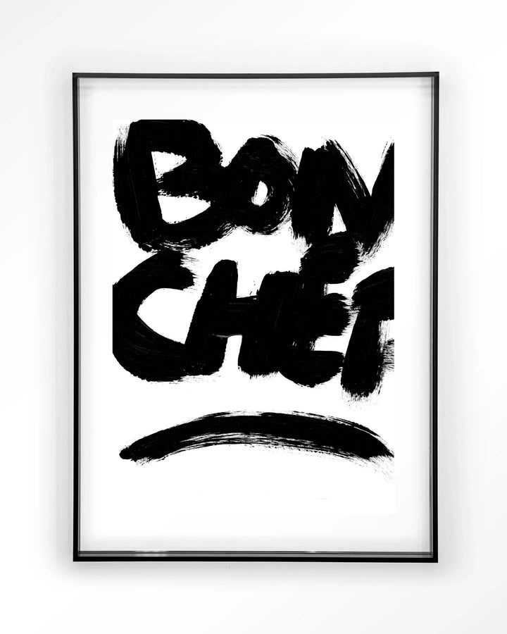 Bon Chef - Moderne Wanddecoratie | Artprint, Glass Art & Wandkleed