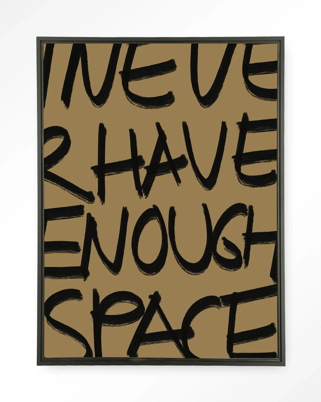 No Space - Moderne Wanddecoratie | Artprint, Glass Art & Wandkleed