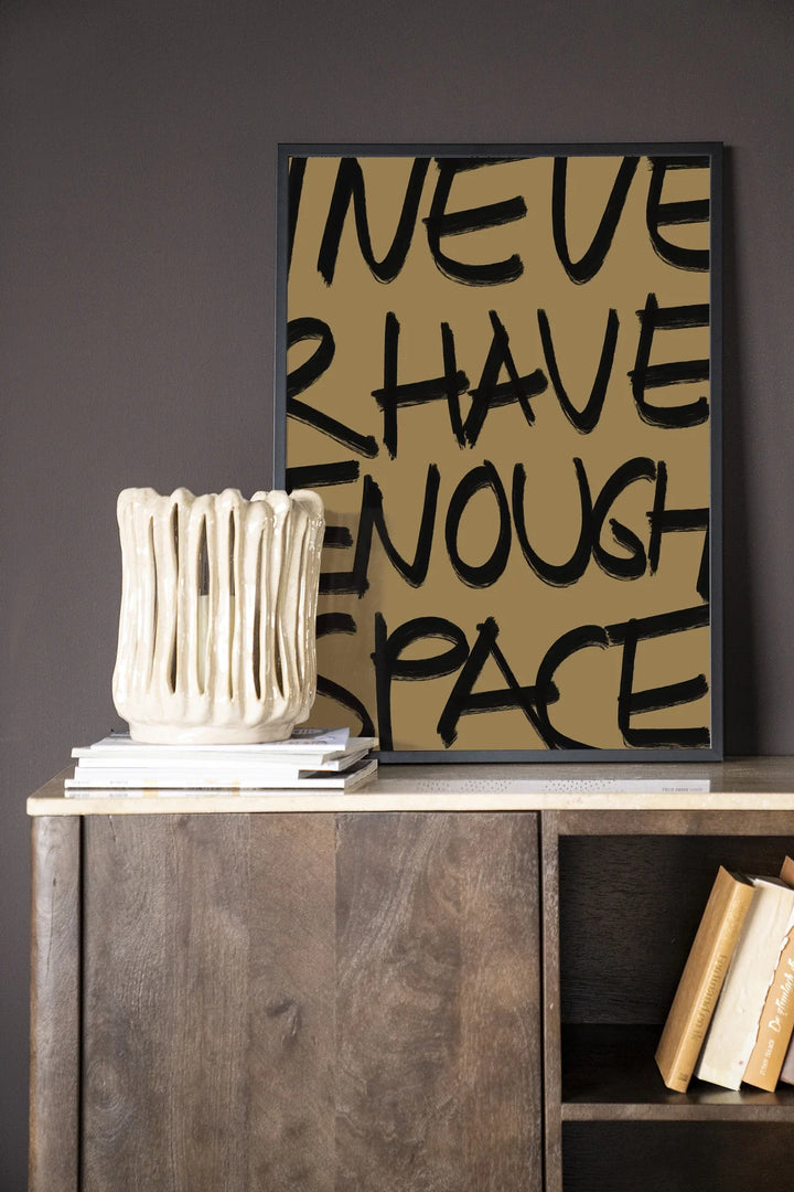 No Space - Moderne Wanddecoratie | Artprint, Glass Art & Wandkleed
