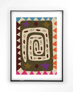 Snake Eye - Moderne Wanddecoratie | Artprint, Glass Art & Wandkleed