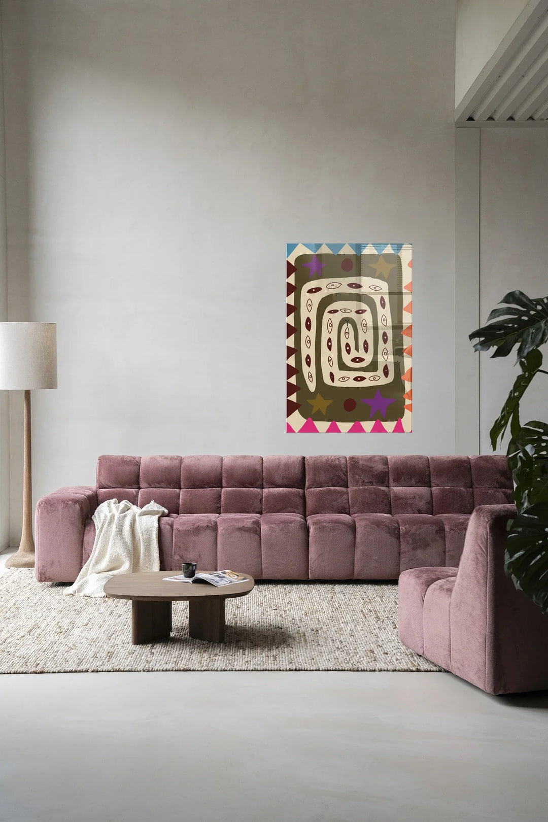 Snake Eye - Moderne Wanddecoratie | Artprint, Glass Art & Wandkleed