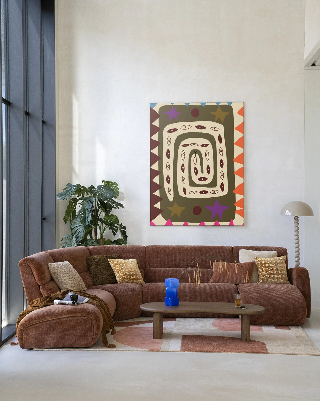 Snake Eye - Moderne Wanddecoratie | Artprint, Glass Art & Wandkleed