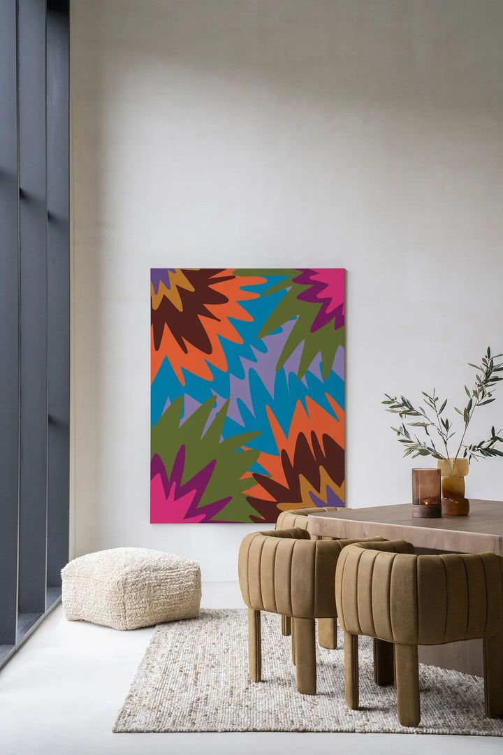 Fireworks - Moderne Wanddecoratie | Artprint, Glass Art & Wandkleed