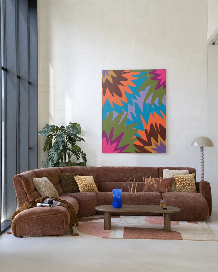 Fireworks - Moderne Wanddecoratie | Artprint, Glass Art & Wandkleed
