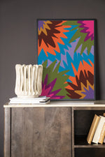 Fireworks - Moderne Wanddecoratie | Artprint, Glass Art & Wandkleed