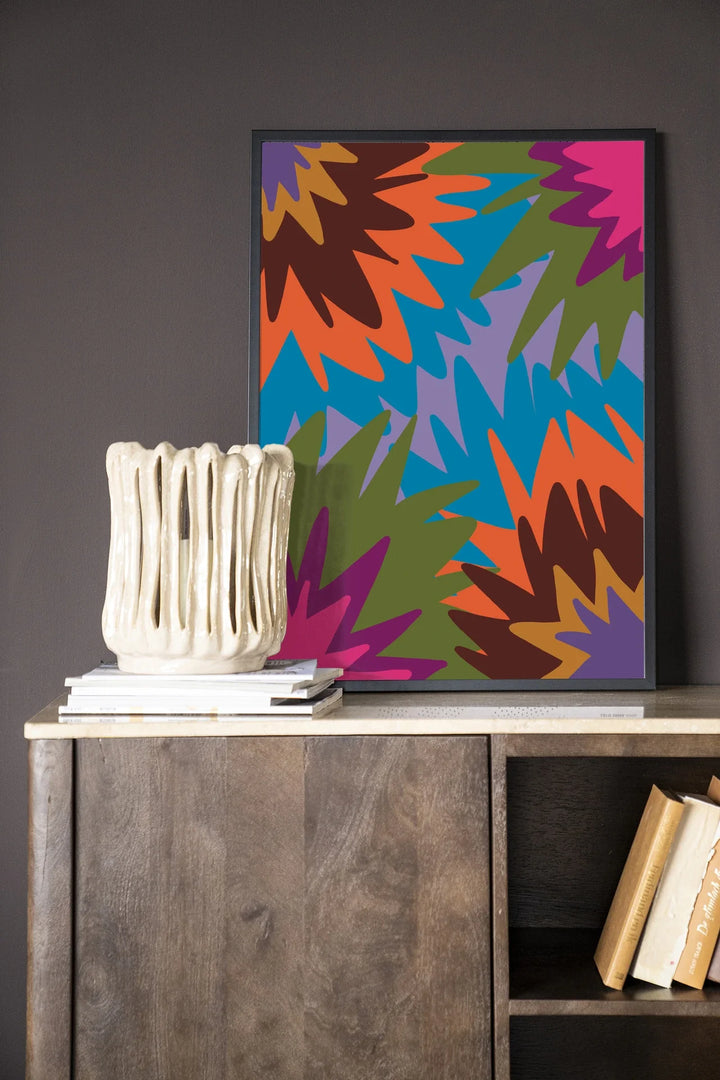 Fireworks - Moderne Wanddecoratie | Artprint, Glass Art & Wandkleed