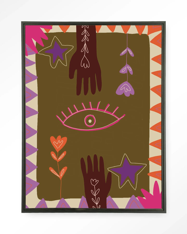 Hands - Moderne Wanddecoratie | Artprint, Glass Art & Wandkleed